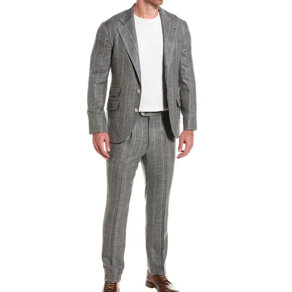 Brunello Cucinelli Men's Suit My432Ldwh_C016